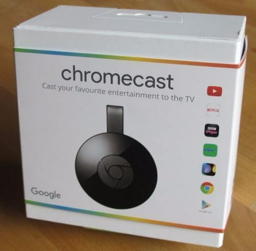 Google Chromecast 2 HDMI Full HD Negro