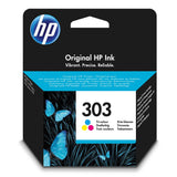 Genuine HP 303 Black & Colour Ink Cartridges Original T6N01AE T6N02AE 6220 7830