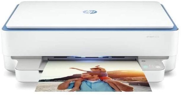 HP ENVY 6020 All-in-One Wireless Inkjet Printer - White Print Copy Scan Instant