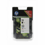 New Genuine HP 21 Black & HP 22 Colour Ink Cartridge For Deskjet F2280 Printer