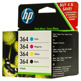 Genuine HP 364 Combo Pack Set 4 Ink B/C/M/Y for HP Photosmart 5520 (SD534EE) New