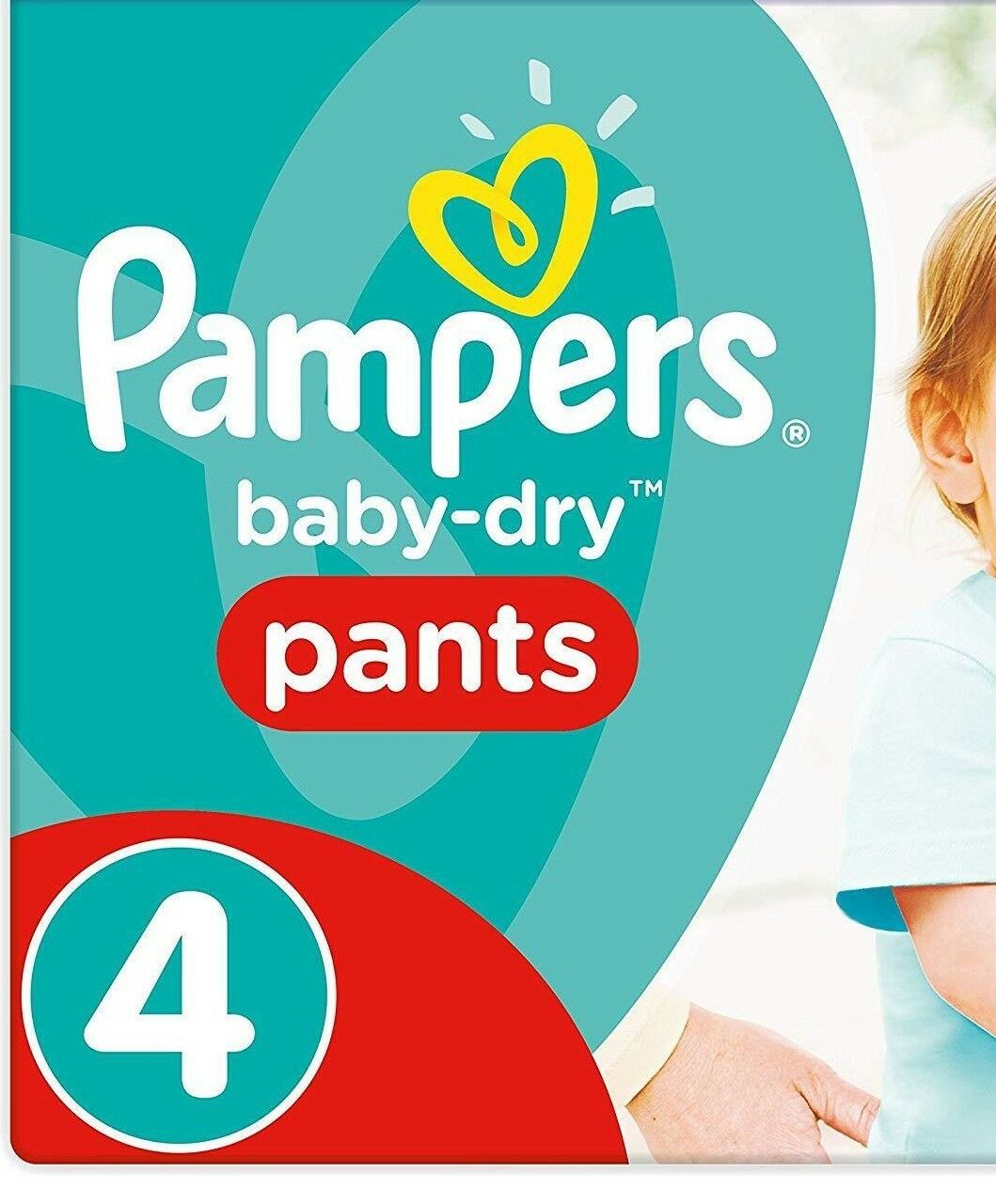 Pampers Baby-Dry Nappy Pants Size 4 - Jumbo+ 74 Pack - Tarpem Marketplace