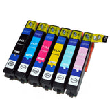 24XL Multipack 6 Ink Cartridges For EPSON XP-55 Non OEM BCMYLCLM 24 Elephant